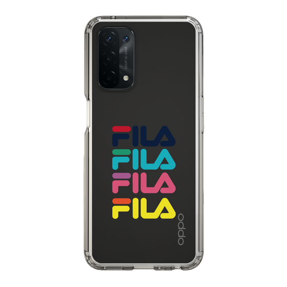 スリムプロテクションケース［ Colorful FILA Logo - カラフル フィラ ロゴ ］