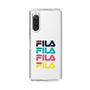 スリムプロテクションケース［ Colorful FILA Logo - カラフル フィラ ロゴ ］