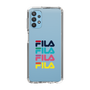 スリムプロテクションケース［ Colorful FILA Logo - カラフル フィラ ロゴ ］