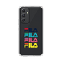 スリムプロテクションケース［ Colorful FILA Logo - カラフル フィラ ロゴ ］