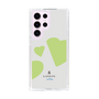 スリムプロテクションケース［ LANVIN en Bleu Hearts Green - ランバン ハート グリーン ］