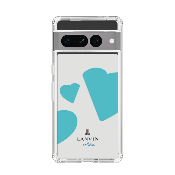 スリムプロテクションケース［ LANVIN en Bleu Hearts Blue - ランバン ハート ブルー ］