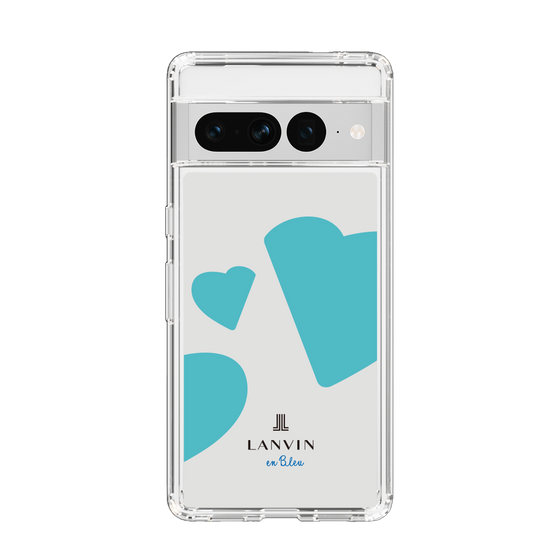 スリムプロテクションケース［ LANVIN en Bleu Hearts Blue - ランバン ハート ブルー ］