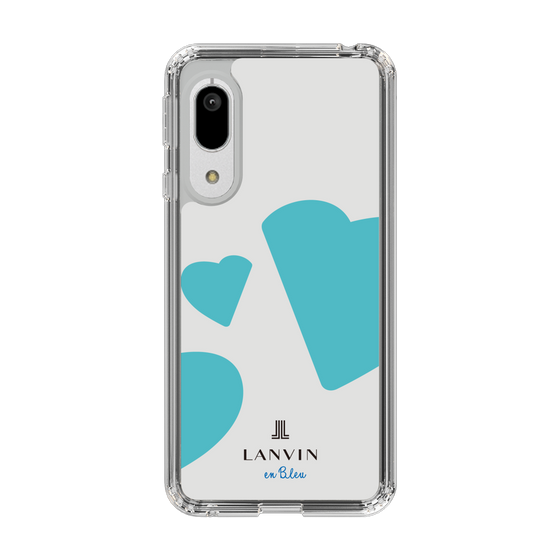 スリムプロテクションケース［ LANVIN en Bleu Hearts Blue - ランバン ハート ブルー ］