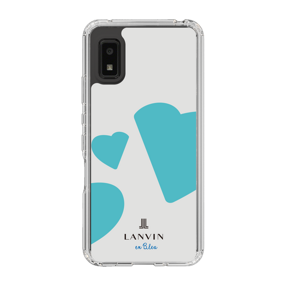 スリムプロテクションケース［ LANVIN en Bleu Hearts Blue - ランバン ハート ブルー ］