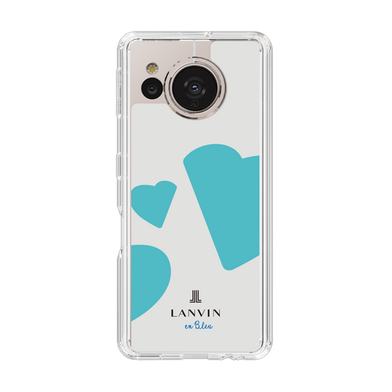 スリムプロテクションケース［ LANVIN en Bleu Hearts Blue - ランバン ハート ブルー ］