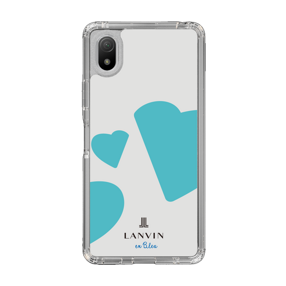 スリムプロテクションケース［ LANVIN en Bleu Hearts Blue - ランバン ハート ブルー ］