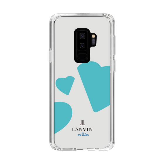 スリムプロテクションケース［ LANVIN en Bleu Hearts Blue - ランバン ハート ブルー ］