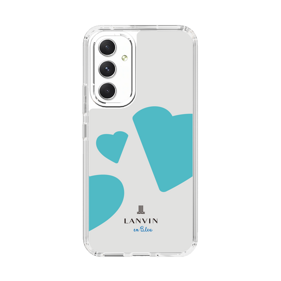 スリムプロテクションケース［ LANVIN en Bleu Hearts Blue - ランバン ハート ブルー ］