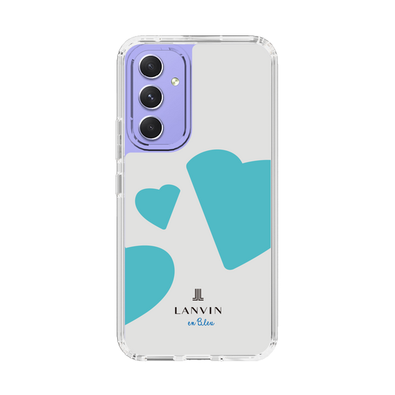 スリムプロテクションケース［ LANVIN en Bleu Hearts Blue - ランバン ハート ブルー ］