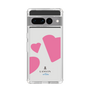 スリムプロテクションケース［ LANVIN en Bleu Hearts Pink - ランバン ハート ピンク ］