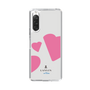 スリムプロテクションケース［ LANVIN en Bleu Hearts Pink - ランバン ハート ピンク ］