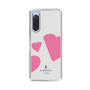 スリムプロテクションケース［ LANVIN en Bleu Hearts Pink - ランバン ハート ピンク ］
