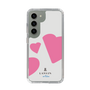スリムプロテクションケース［ LANVIN en Bleu Hearts Pink - ランバン ハート ピンク ］