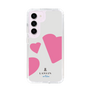 スリムプロテクションケース［ LANVIN en Bleu Hearts Pink - ランバン ハート ピンク ］