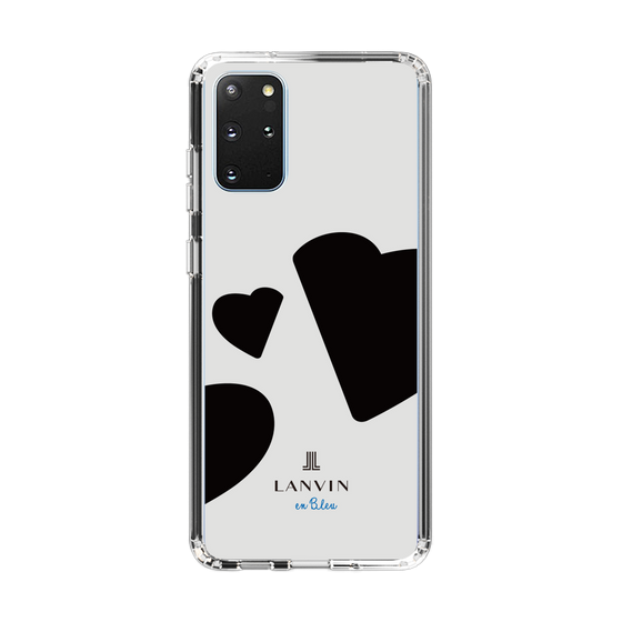 スリムプロテクションケース［ LANVIN en Bleu Hearts Black - ランバン ハート ブラック ］