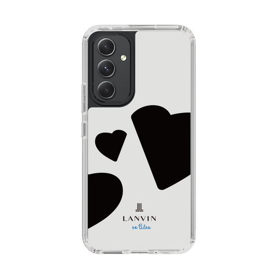 スリムプロテクションケース［ LANVIN en Bleu Hearts Black - ランバン ハート ブラック ］