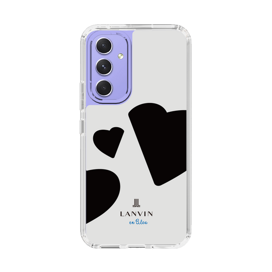 スリムプロテクションケース［ LANVIN en Bleu Hearts Black - ランバン ハート ブラック ］