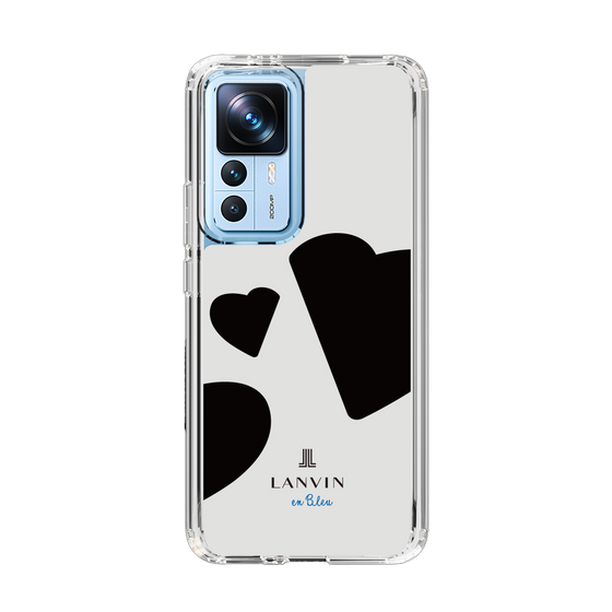 スリムプロテクションケース［ LANVIN en Bleu Hearts Black - ランバン ハート ブラック ］