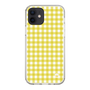 スリムプロテクションケース［ Checkered Yellow - ギンガムチェック イエロー ］