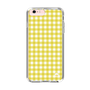 スリムプロテクションケース［ Checkered Yellow - ギンガムチェック イエロー ］