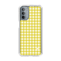 スリムプロテクションケース［ Checkered Yellow - ギンガムチェック イエロー ］
