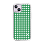 スリムプロテクションケース［ Checkered Green - ギンガムチェック グリーン ］