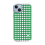 スリムプロテクションケース［ Checkered Green - ギンガムチェック グリーン ］