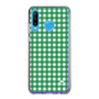 スリムプロテクションケース［ Checkered Green - ギンガムチェック グリーン ］