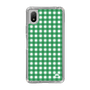 スリムプロテクションケース［ Checkered Green - ギンガムチェック グリーン ］