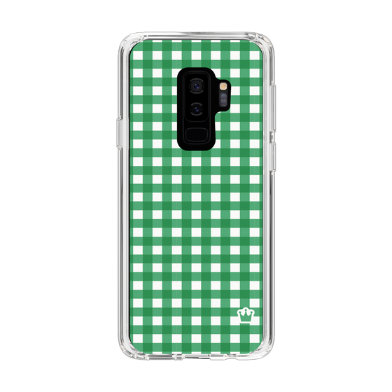 スリムプロテクションケース［ Checkered Green - ギンガムチェック グリーン ］