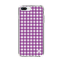 スリムプロテクションケース［ Checkered Purple - ギンガムチェック パープル ］