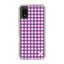 スリムプロテクションケース［ Checkered Purple - ギンガムチェック パープル ］