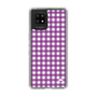 スリムプロテクションケース［ Checkered Purple - ギンガムチェック パープル ］