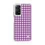 スリムプロテクションケース［ Checkered Purple - ギンガムチェック パープル ］