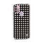 スリムプロテクションケース［ Checkered Purple - ギンガムチェック ブラック ］