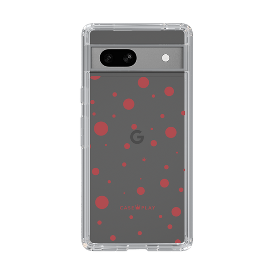 スリムプロテクションケース［ Dippin dots Red - ディッピンドッツ レッド ］
