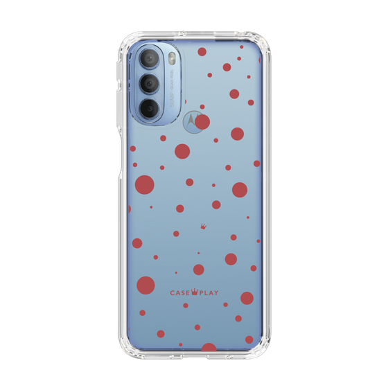 スリムプロテクションケース［ Dippin dots Red - ディッピンドッツ レッド ］