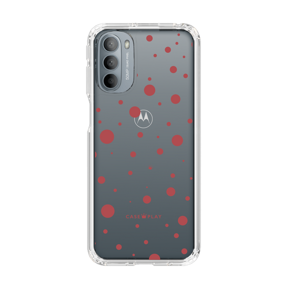 スリムプロテクションケース［ Dippin dots Red - ディッピンドッツ レッド ］