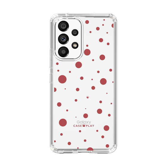 スリムプロテクションケース［ Dippin dots Red - ディッピンドッツ レッド ］