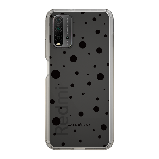 スリムプロテクションケース［ Dippin dots Black - ディッピンドッツ ブラック ］