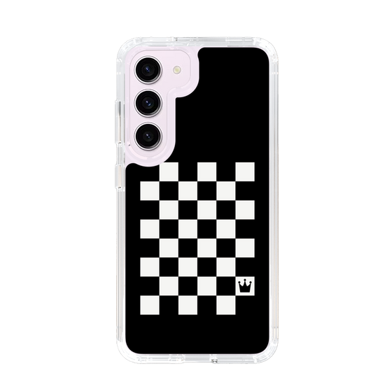 スリムプロテクションケース［ Racing checkered flag - レーシングチェッカーフラッグ ］