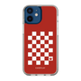 スリムプロテクションケース［ Racing checkered flag Red - レーシングチェッカーフラッグ レッド ］