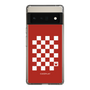 スリムプロテクションケース［ Racing checkered flag Red - レーシングチェッカーフラッグ レッド ］