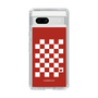 スリムプロテクションケース［ Racing checkered flag Red - レーシングチェッカーフラッグ レッド ］