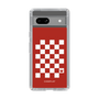 スリムプロテクションケース［ Racing checkered flag Red - レーシングチェッカーフラッグ レッド ］