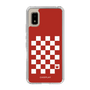 スリムプロテクションケース［ Racing checkered flag Red - レーシングチェッカーフラッグ レッド ］