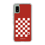 スリムプロテクションケース［ Racing checkered flag Red - レーシングチェッカーフラッグ レッド ］