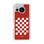 スリムプロテクションケース［ Racing checkered flag Red - レーシングチェッカーフラッグ レッド ］