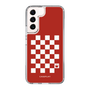 スリムプロテクションケース［ Racing checkered flag Red - レーシングチェッカーフラッグ レッド ］